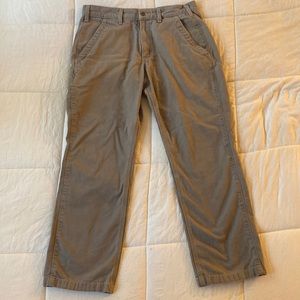Carhartt mens 32x30 relaxed fit pants in brownish/maple
